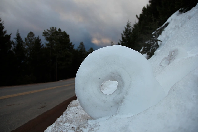 Kar Çörekleri (Snow Donuts)