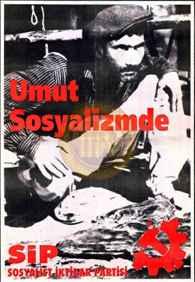 8. Sosyalist İktidar Partisi - Sosyalizm Afişi