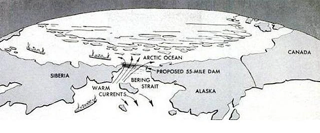 Sovyetler Birliği’nin Amerika’ya yaklaşık 90kmlik bir set çekme önerisi.