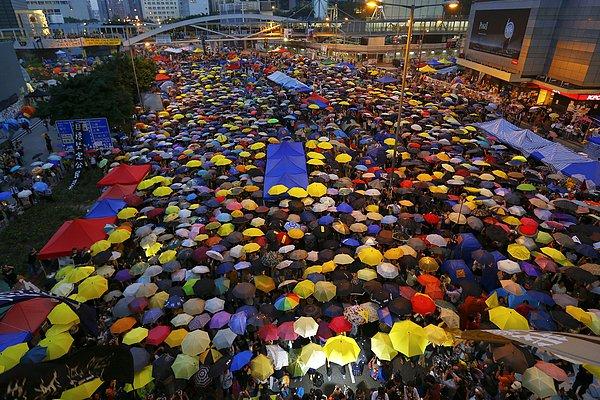 20. Hong Kong'ta Occupy Central eylemleri