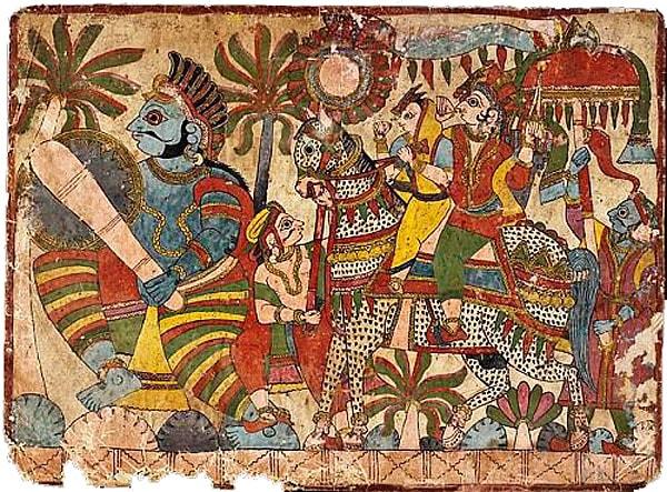 10. Mahabharata'da  Vimanalar (Uçan Araçlar)