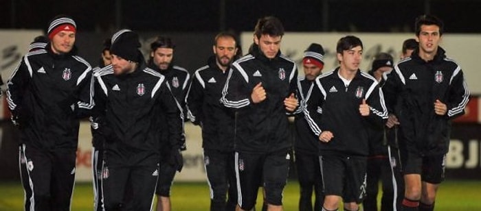 Beşiktaş 7 Eksikle Çalıştı