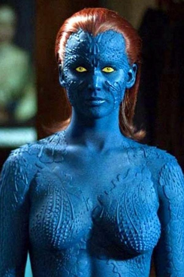 5. Rebecca Romijn ile özdeşleşen X-Men serisinin vazgeçilmez karakterlerinden Mystique, daha sonra aynı başarıyla Jennifer Lawrence tarafından canlandırıldı.