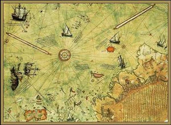 14. Piri Reisin Geleceği Gören Haritası
