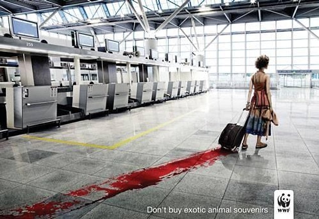 1. WWF'nin (World Wide Fund for Nature) Dünya Doğayı Koruma Aşırı Anlamlı Reklamı