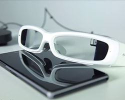 Sony, Akıllı Gözlüğü SmartEyeglass Attach'i CES 2015’te Tanıtacak