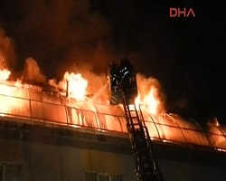İkitelli OSB'de Korkutan Yangın