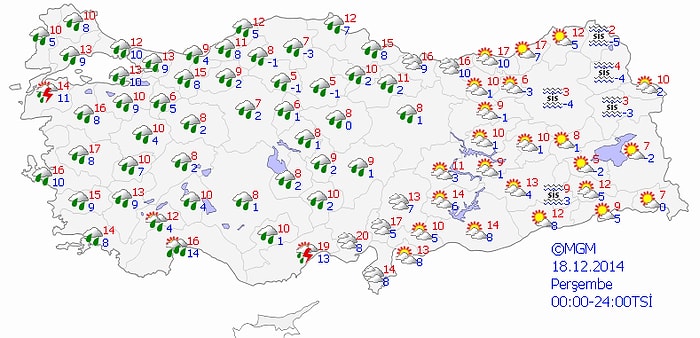 Bugün Hava Nasıl Olacak?