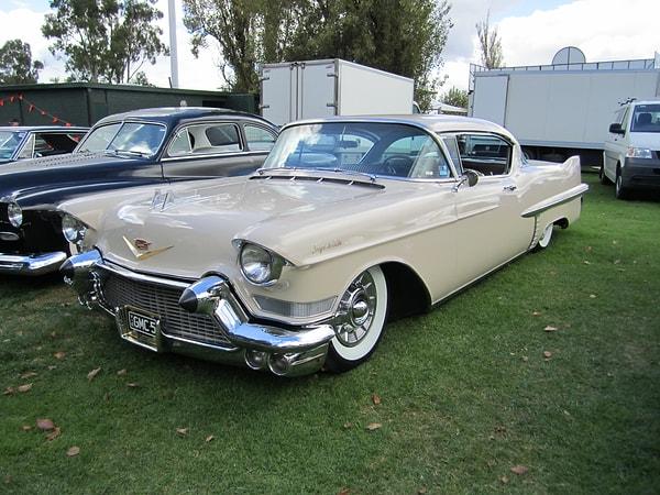 18. 1957 Cadillac Coupe DeVille