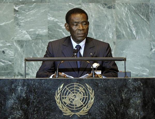 9. Teodoro Obiang Ngueme Mbasogo
