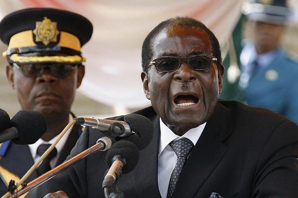 6. Robert Mugabe