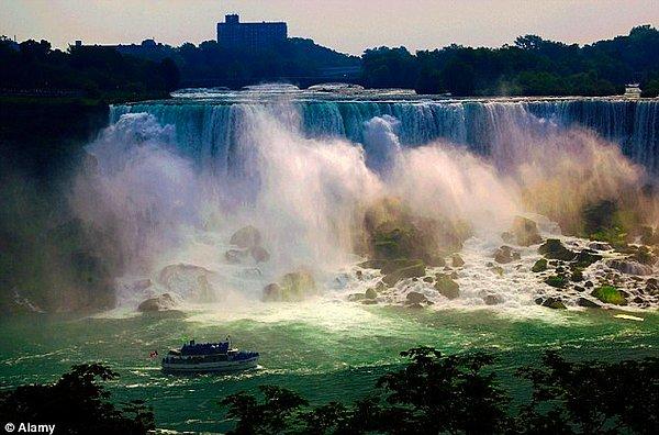 9. Niagara Şelalesi - 22.000.000 ziyaretçi