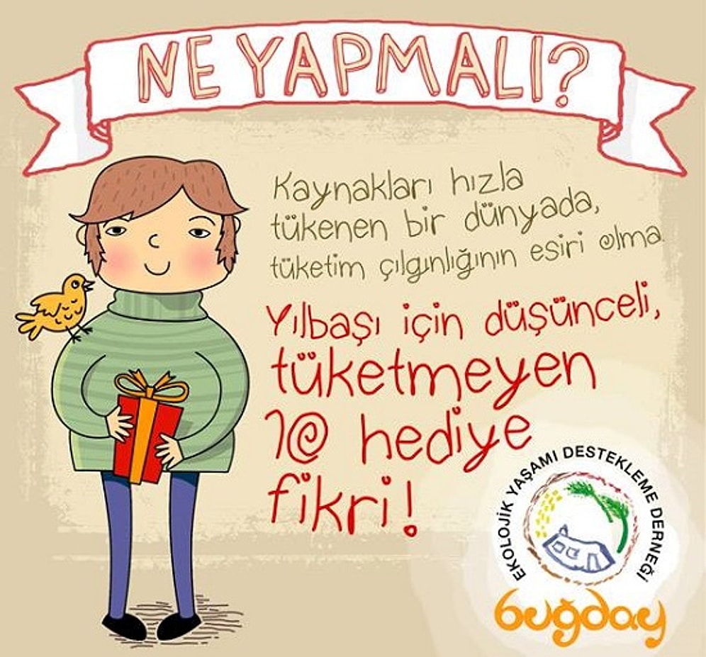 Yılbaşı İçin Düşünceli, Tüketmeyen 10 Hediye Fikri!