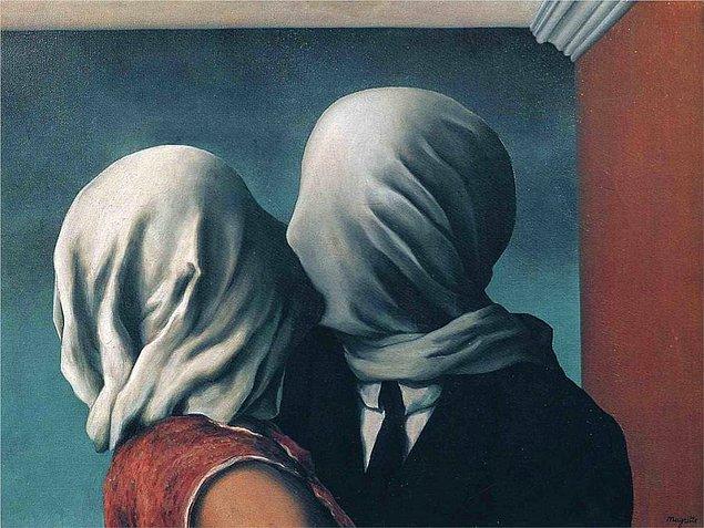 Rene Magritte - The Lovers (Aşk Nedir ? Ne Değildir ?)