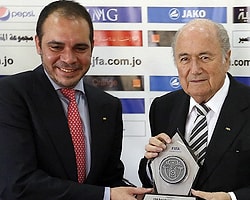 Ürdün Prensi FIFA Başkanı Blatter'e Rakip