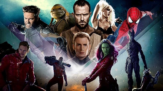 2014 Yılında Sinemada Yer Alan Süper Kahramanlar Tek Bir Filmde Oynasaydı?