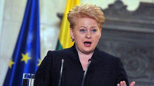 Dalia Grybauskaite, Litvanya