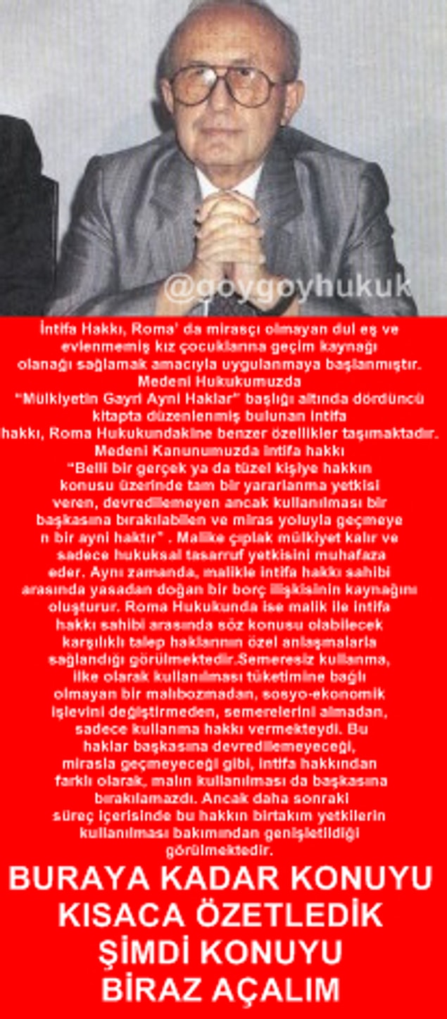 Konuyu kısaca özetleyecek olursak diye başlar ve bitmez