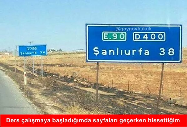Ders çalışırken hissedilen