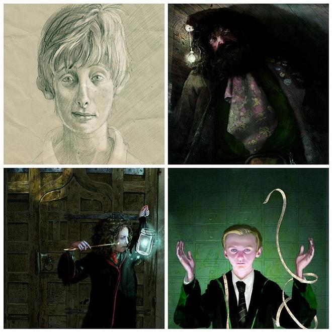Harry Potter Serisinin Yeni Çıkacak Resimli Kitabından İlk Örnekler