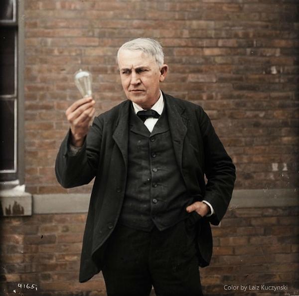 7. Thomas Alva Edison, Mucit ve Fizikçi (1911)