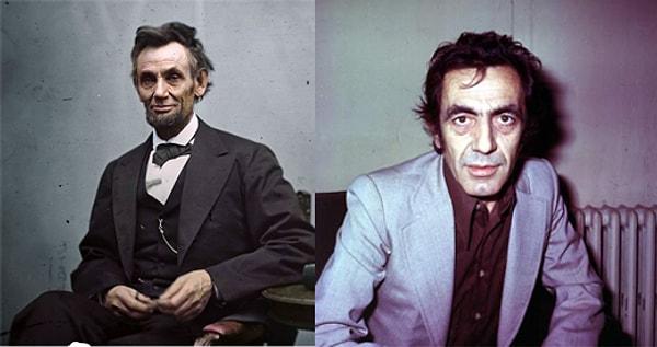 Ve bonus olarak Lincoln reyiz ve Aydemir Akbaş reyiz benzerliği.