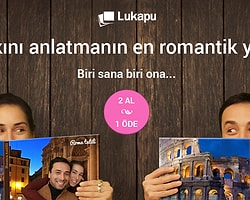 Türkiye’nin en büyük fotokitap markası Lukapu, Sevgililer Günü için bir sürpriz hazırladı. Buna göre 19 Ocak – 5 Şubat tarihleri arasında fotokitap hazırlayanlara, aynısı hediye. Biri size, biri sevgilinize...