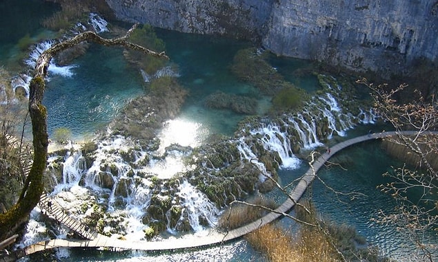 12. Plitvice Gölleri Ulusal Parkı - Hırvatistan