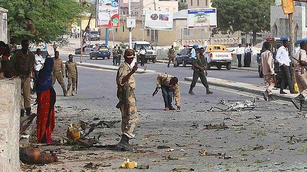 1. Somali'de Erdoğan Ziyareti Öncesi Bombalı Saldırı