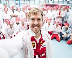 Yeni Ferrari'yi İlk Sebastian Vettel Kullanacak