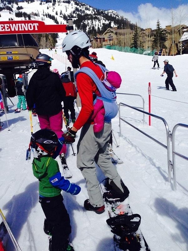 21. Kayak yapmaya gidecekseniz bebeğinizi yanınızda götürmeseniz daha iyi.