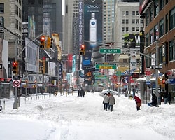 New York Tarihin En Büyük Kar Fırtınasına Hazırlanıyor