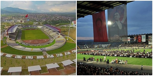 12. Daha çok futbol diyorsanız yine doğru adres, 25bin kişilik Ay Yıldızlı Stadyum sizin için biçilmiş kaftan.
