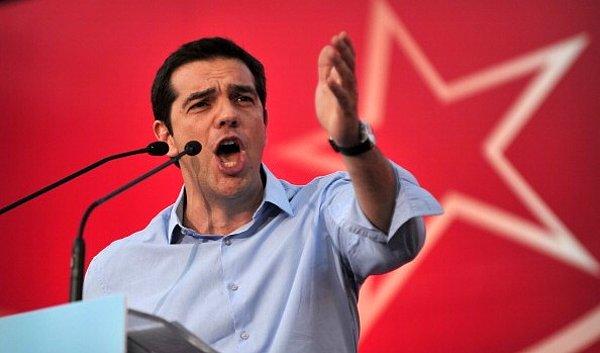 Syriza'nın genç başkanı Aleksis Tsipras