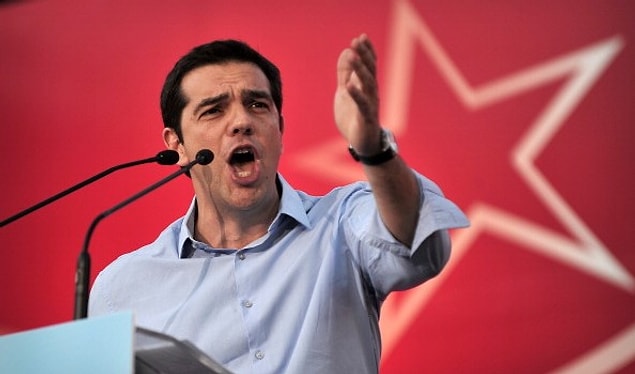 Syriza'nın genç başkanı Aleksis Tsipras