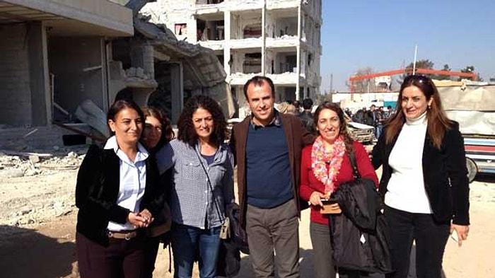 HDP'li Vekiller Kobani'ye Geçti