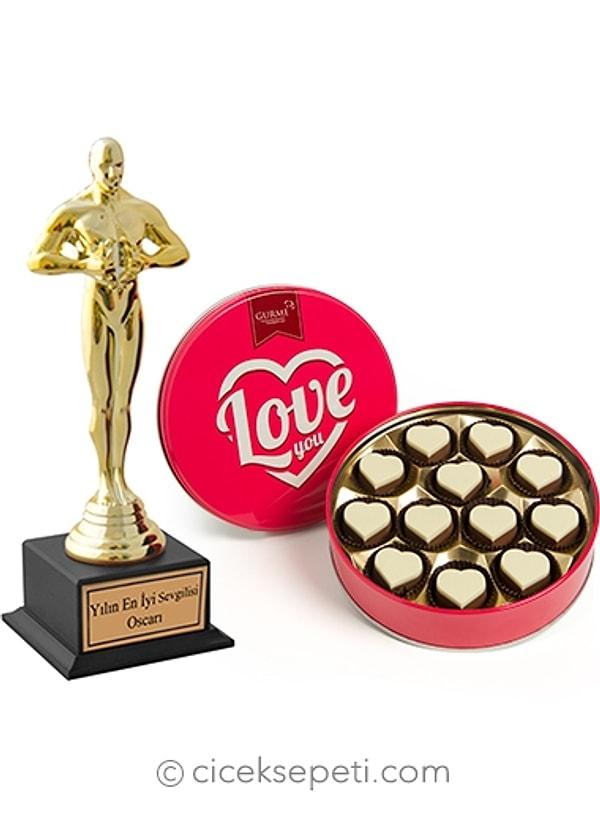 Love Çikolatalı Yılın En İyi Sevgilisi Oscarı