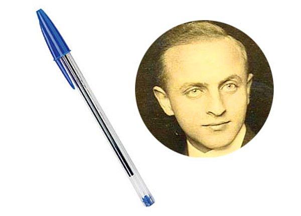 5. Tükenmez kalem ilk kez 1938 yılında Macar heykeltıraş ve gazeteci Lasalo Biro tarafından bulundu.