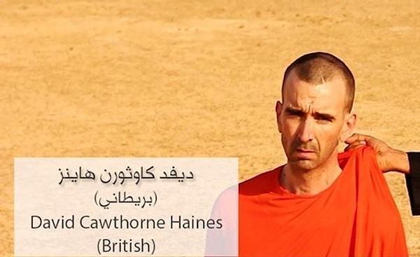 10. İngiliz vatandaşı David Haines'in infazı