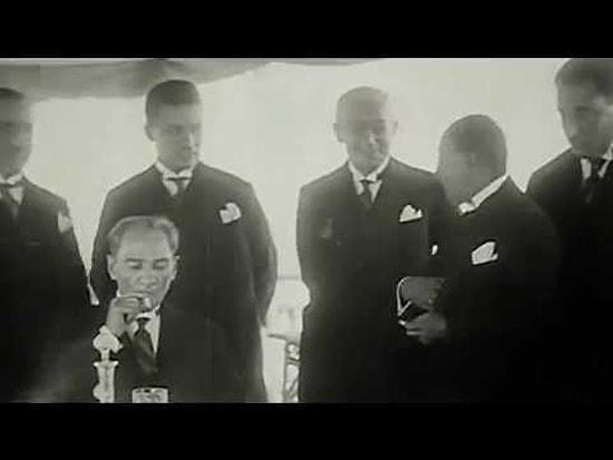 Atatürk'ün Gün Yüzüne Çıkmamış Yakın Çekim Görüntüleri