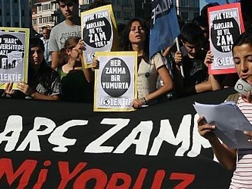 2011: "Gizli de olsa harç zamlarını yemeyiz"