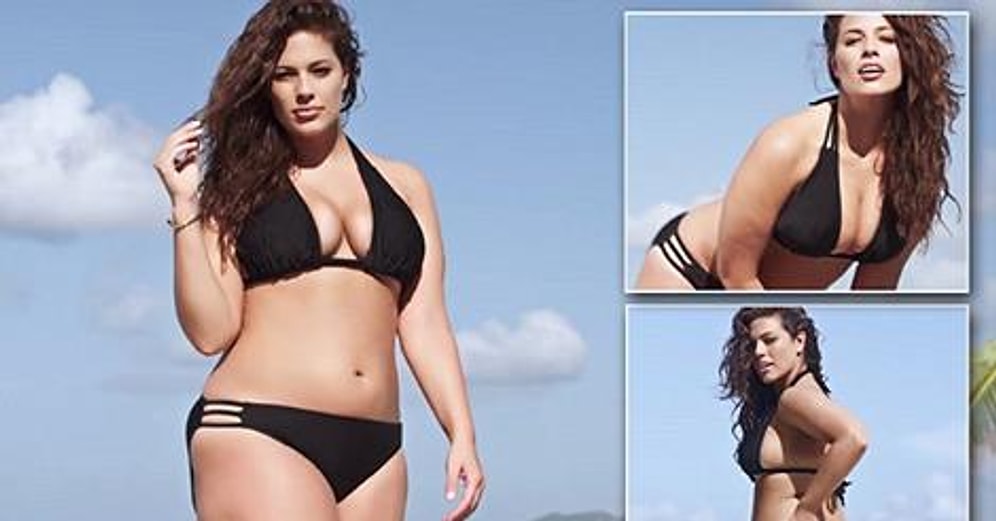 Sports Illustrated'ın İlk Büyük Beden Mankeni | Ashley Graham
