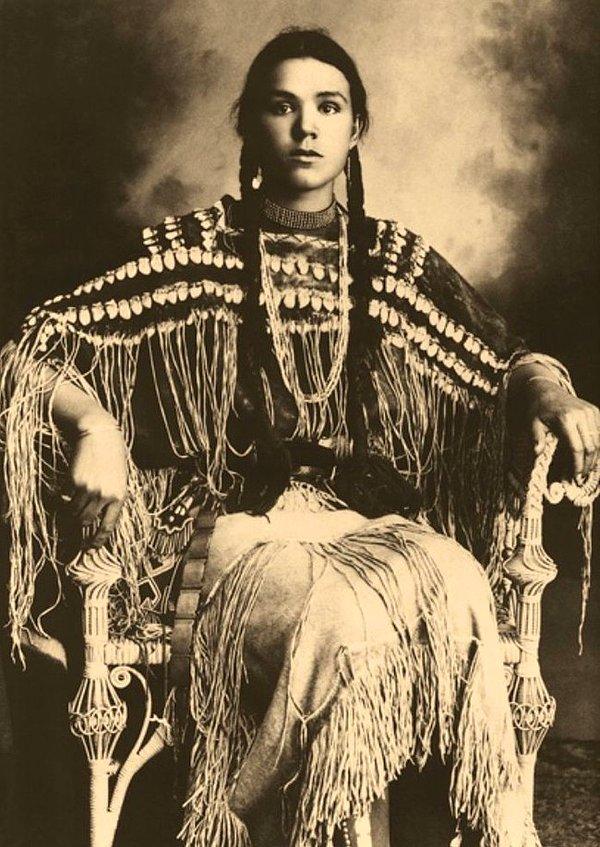 14. Güzel Bir Cayenne Kadını Oklahoma, Yıl 1890-1904