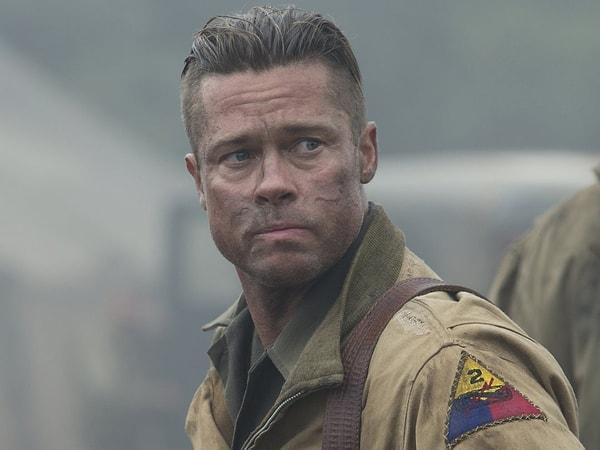 1. Fury filminin baş karakterinde bir efsane var, Brad Pitt!