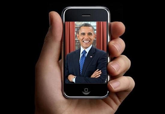 ABD Başkanı Obama, iPhone'u İlk Gören Kişilerden Olmuş