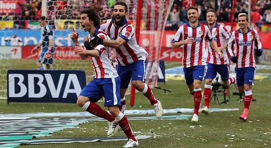Madrid Derbisini Atletico Farklı Kazandı