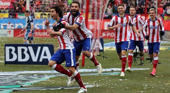 Madrid Derbisini Atletico Farklı Kazandı