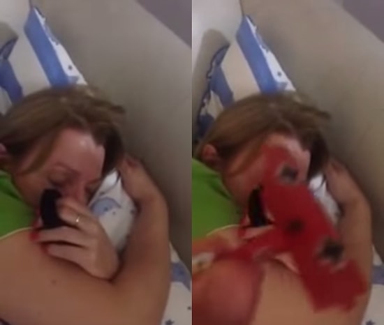 Horlaması Uçak Sesine Benzeyen Kadına Eşinden Muzip Şaka