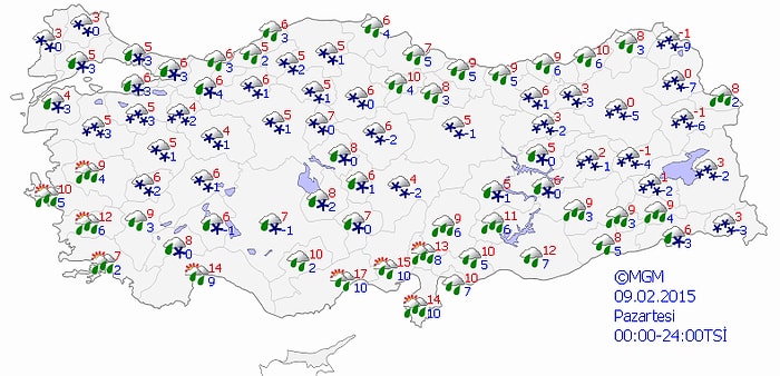 Meteoroloji'den Kuvvetli Yağış ve Fırtına Uyarısı