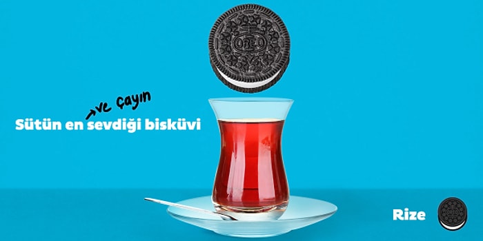 Çaykur'dan Oreo'ya Memleketimize Hoşgeldin Mesajı